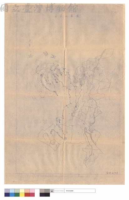 華崗地籍圖藏品圖，第1張