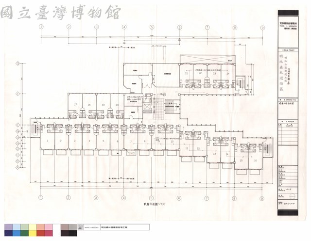 貳層平頂平面圖藏品圖，第1張