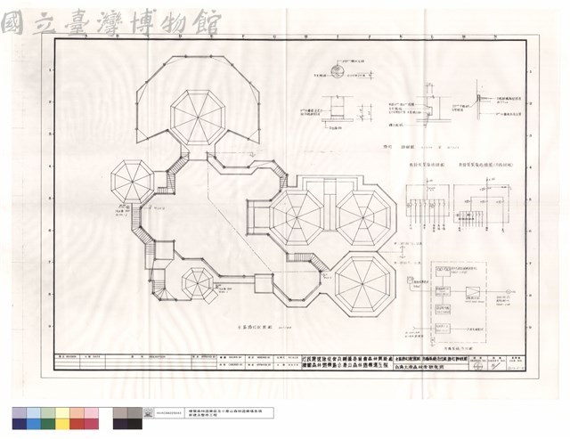 全區路燈配置圖、廣播系統方坛圖、路灯詳細圖藏品圖，第1張
