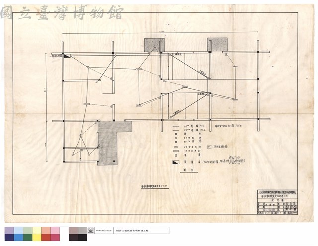 福壽山道班房電路配置圖藏品圖，第1張