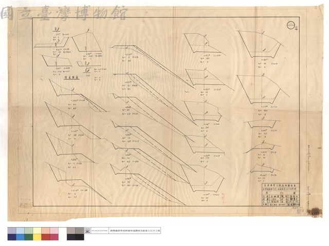 便道斷面藏品圖，第1張