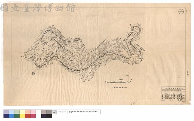 砂石路面斷面圖藏品圖，第1張