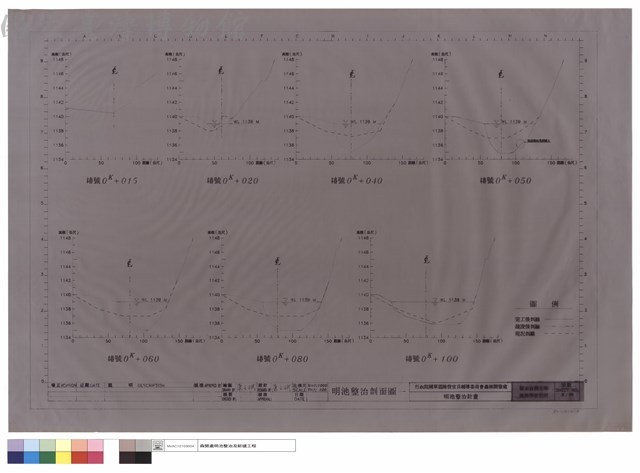 明池整治剖面圖一藏品圖，第1張