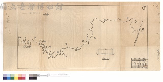 平面圖、路基整修斷面圖藏品圖，第1張