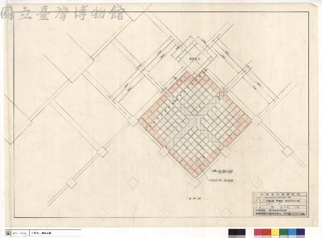二、港町廣場詳細圖(鋪面部份擴大圖)藏品圖，第1張