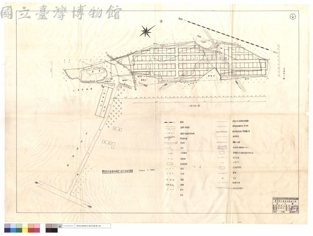 豐原貯木場場地新建工程平面配置圖藏品圖，第1張