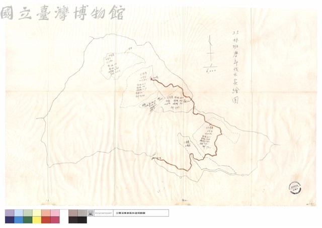 35林班歷年伐區實繪圖藏品圖，第1張