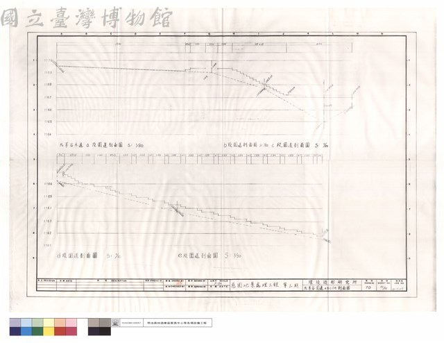 九芎谷園道abcde剖面圖藏品圖，第1張