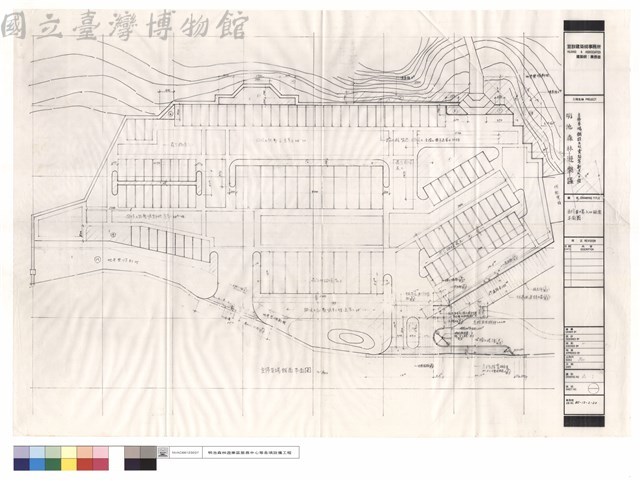主停車場入口舖面平面圖藏品圖，第1張