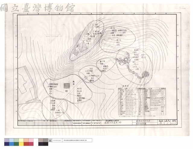 植栽配置圖藏品圖，第1張