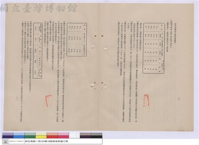 建築工程施工說明書藏品圖，第1張