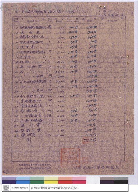 標單藏品圖，第1張