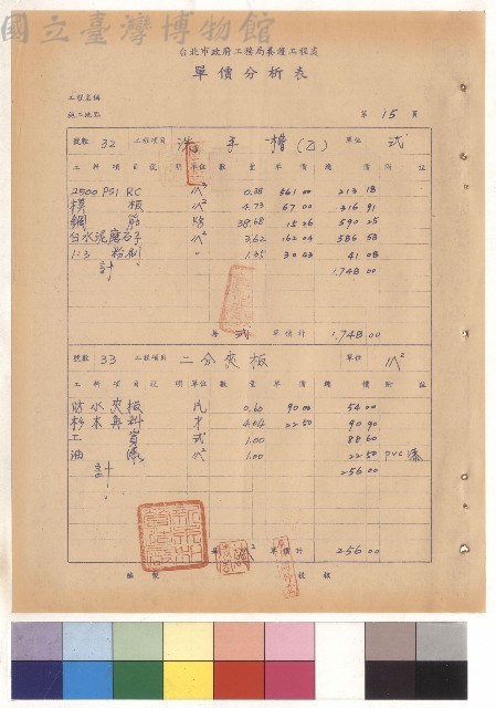 洗手槽(乙)，第15頁藏品圖，第1張
