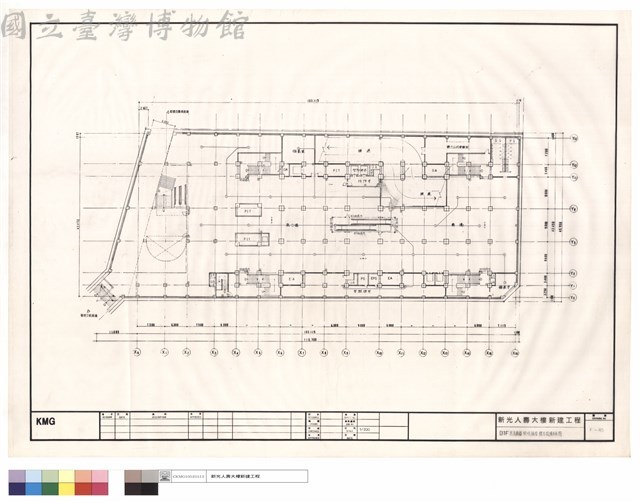 B1F緊急廣播,照明,插座,標示設備平面圖藏品圖，第1張