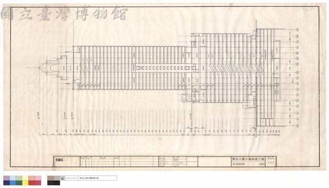 南,北向總剖面圖藏品圖，第1張