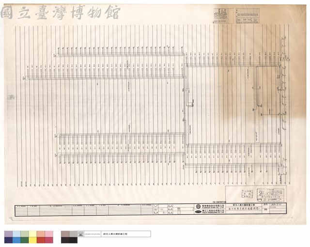 接地設備系統平面圖(弱電)藏品圖，第1張