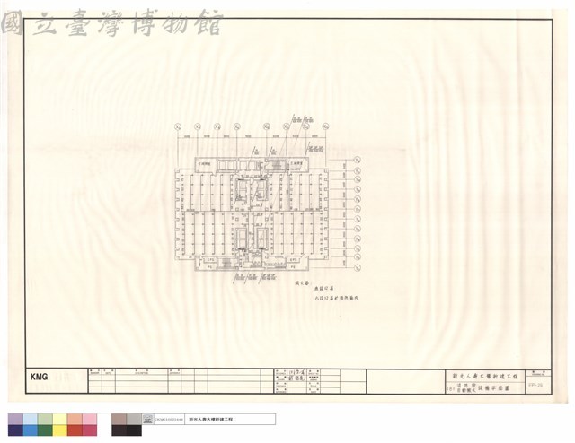 18F消防栓自動撒水設備平面圖藏品圖，第1張