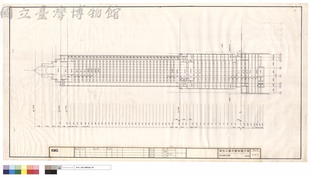 東,西向總剖面圖藏品圖，第1張