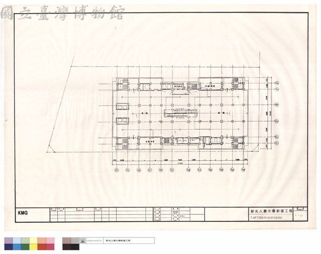 7,8F緊急廣播,照明,插座,標示設備平面圖藏品圖，第1張
