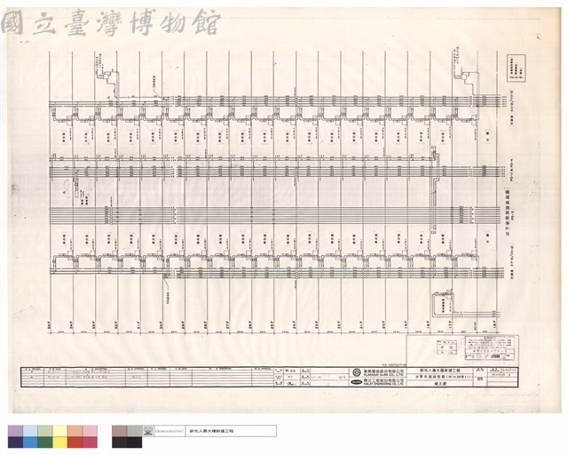 水管系統流程圖(16 TO 34層)(二)藏品圖，第1張