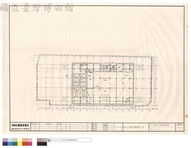 B6F緊急廣播,照明,插座,標示設備平面圖藏品圖，第1張