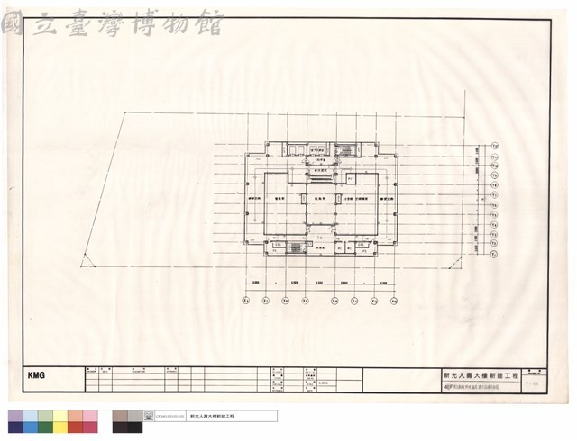 46F緊急廣播,照明,插座,標示設備平面圖藏品圖，第1張