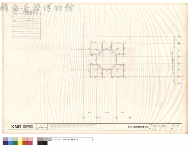 PH1F結構平面圖藏品圖，第1張