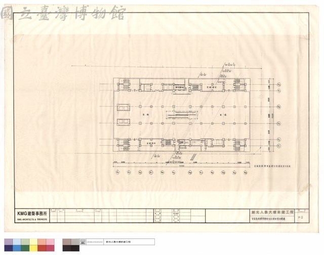百貨商場標準層衛生設備配管平面圖藏品圖，第1張