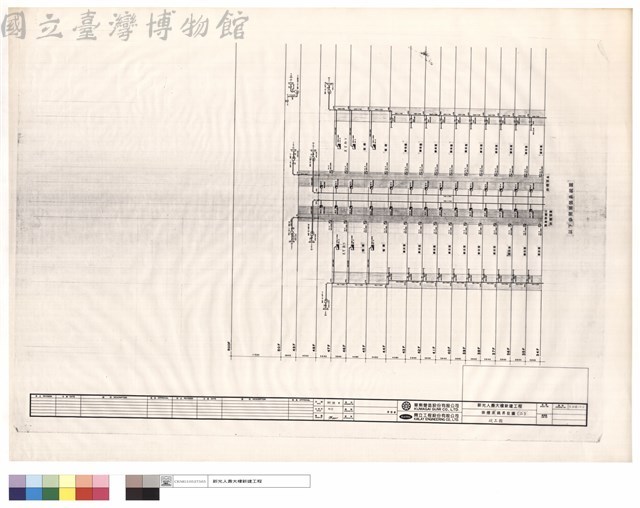 排煙系統昇位圖(二)藏品圖，第1張