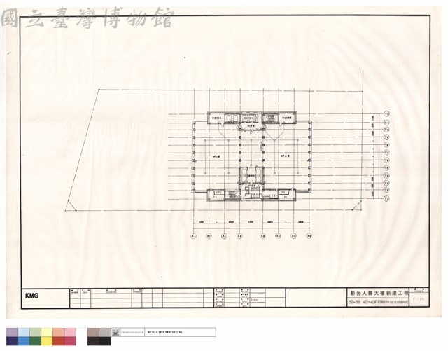 32~38,40~42F緊急廣播,照明,插座,標示設備平面圖藏品圖，第1張