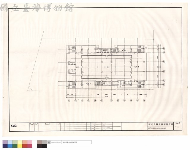 13F緊急廣播,照明,插座,標示設備平面圖藏品圖，第1張
