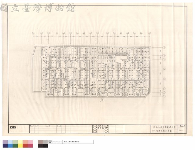 B5F泡沫設備平面圖藏品圖，第1張