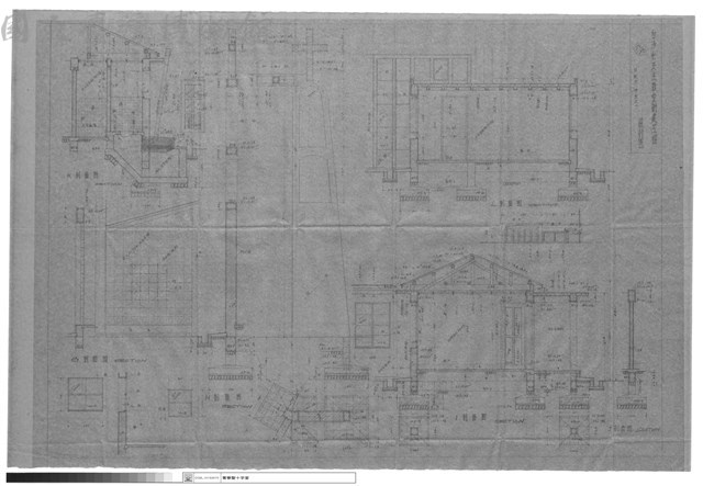 白沙屯天主堂教新建工程 設計圖藏品圖，第1張