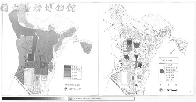 基地土地使用分區圖、景觀圖藏品圖，第1張