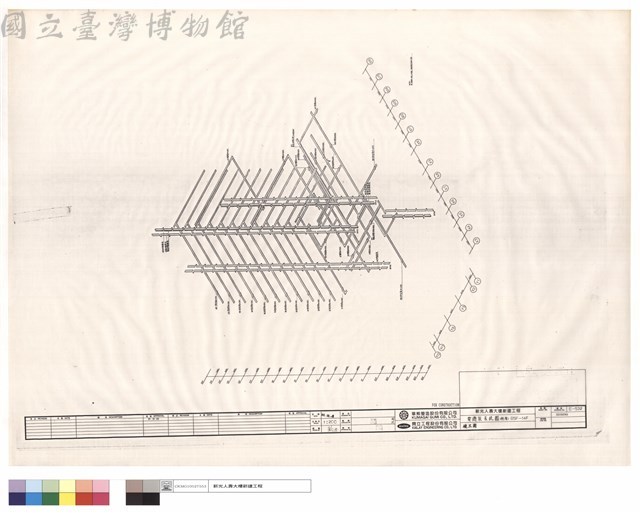 電纜架系統圖(弱電)B5F-14F藏品圖，第1張