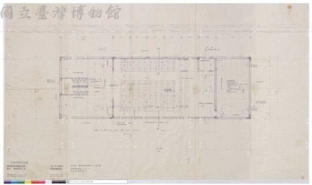 四樓聖堂平面圖藏品圖，第1張