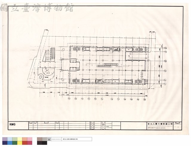 1F緊急廣播,照明,插座,標示設備平面圖藏品圖，第1張