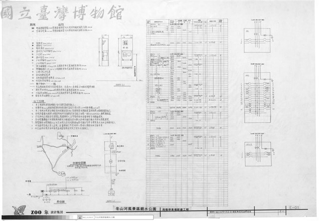 圖例.施工說明.位置圖.結線圖.負載表.單線圖藏品圖，第1張