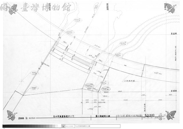 河川之旅園路外側平面圖藏品圖，第1張