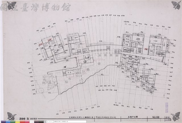 甲(扶手)、丙(植裁座)索引圖、三樓平面圖藏品圖，第1張