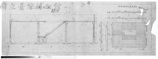 B~B斷面圖、床板鐵筋配筋詳細圖藏品圖，第1張