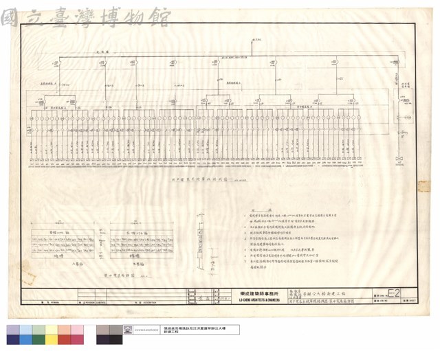 用戶電表系統單線結構圖.集中電表箱詳圖藏品圖，第1張