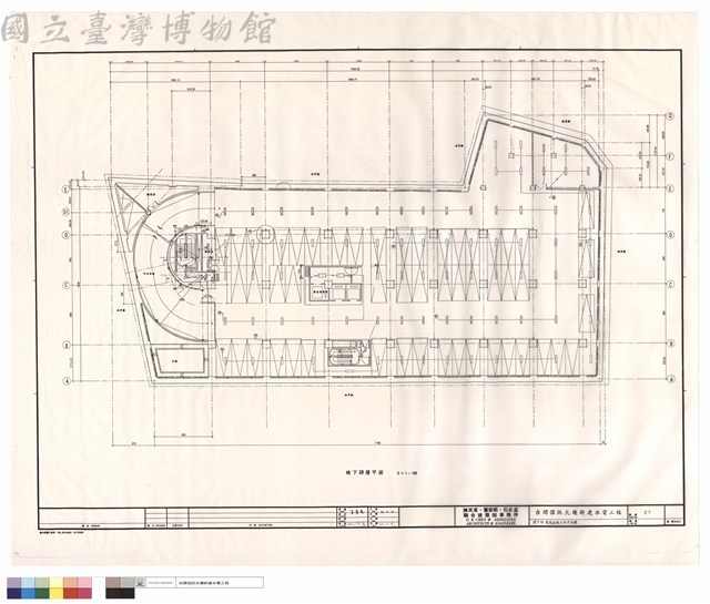 地下肆層電氣設備工程平面圖藏品圖，第1張
