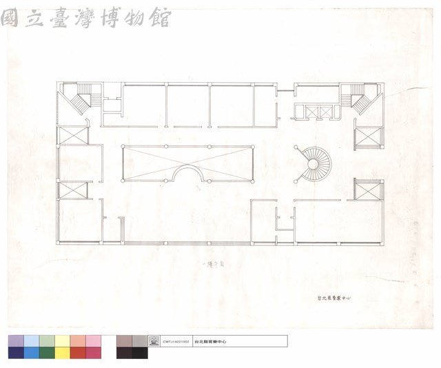 一樓平面藏品圖，第1張