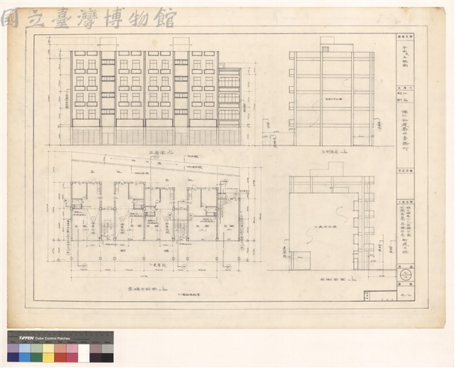 平面及立視图藏品圖，第1張