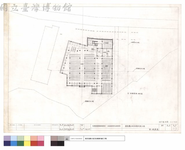 地下室平面藏品圖，第1張