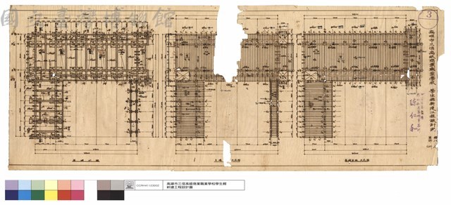 基礎伏圖,二樓天花圖,屋頂床板,天花圖藏品圖，第1張