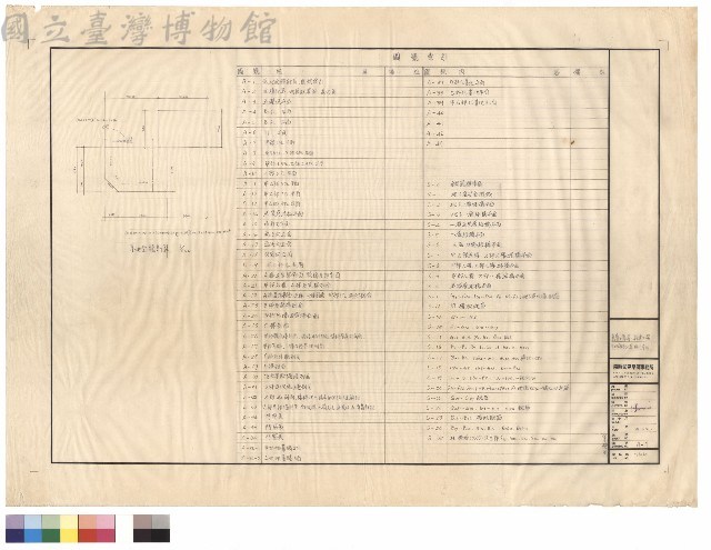 基地面積計算,圖號索引藏品圖，第1張