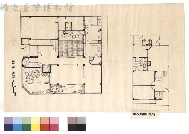 1ST FL. PLAN / MEZZANINE PLAN藏品圖，第1張