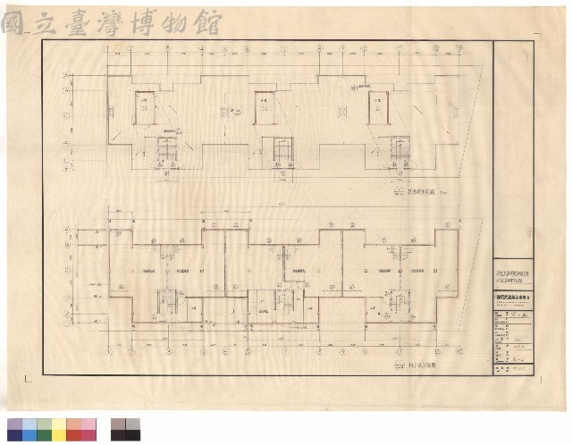 地下室、屋頂層平面圖藏品圖，第1張